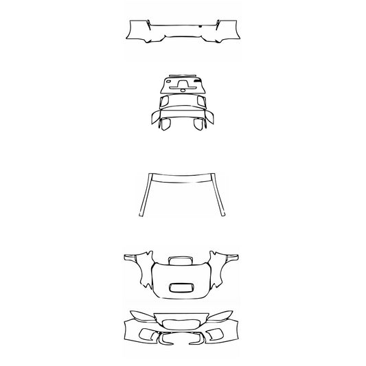Pre-Cut PPF Subaru WRX STI 2021 - PPF-Kits