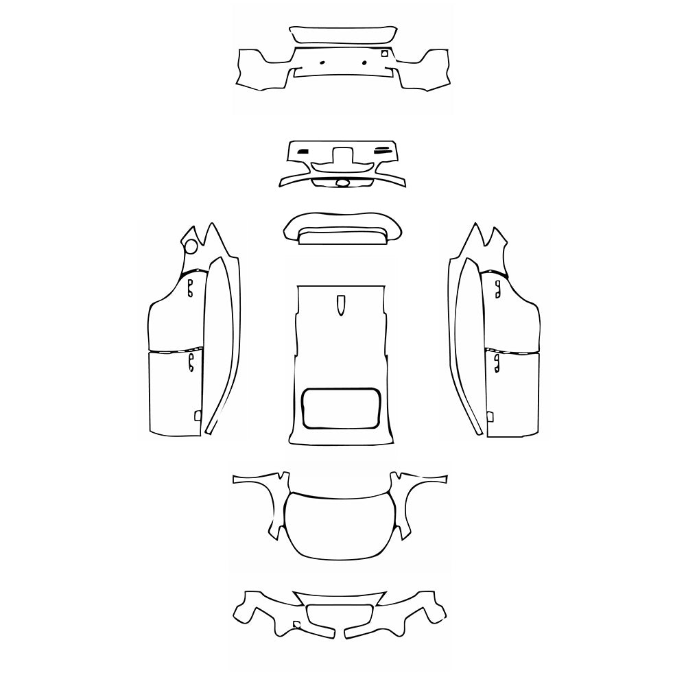 Pre-Cut PPF Subaru XV 2018 - PPF-Kits