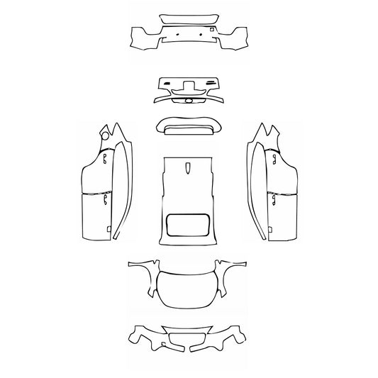 Pre-Cut PPF Subaru XV 2020 - PPF-Kits