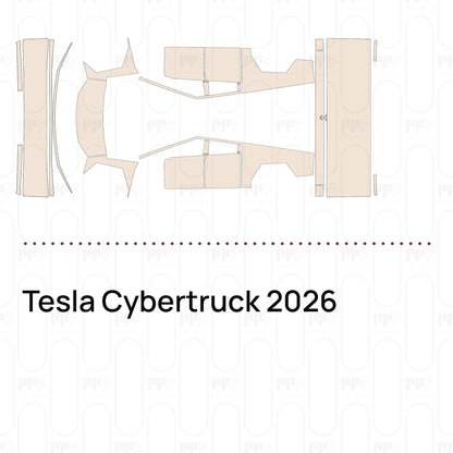 Voorgesneden PPF Tesla Cybertruck 2026