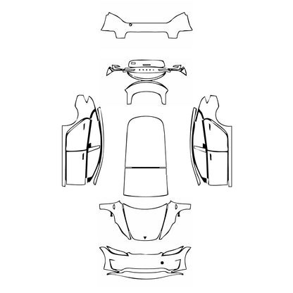 Pre-Cut PPF Tesla Model 3 (Highland) Performance 2024 - PPF-Kits