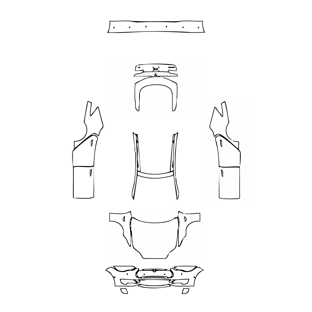 Pre-Cut PPF Tesla Model S 2014 - PPF-Kits