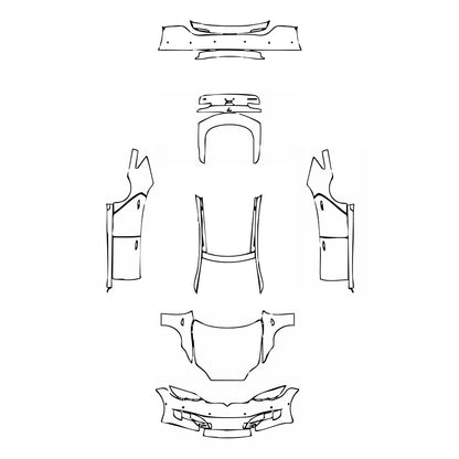 Pre-Cut PPF Tesla Model S 2017 - PPF-Kits