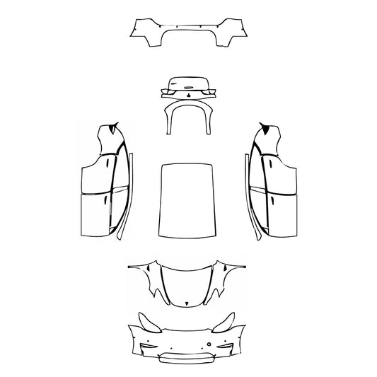 Pre-Cut PPF Tesla Model Y Base 2019 - PPF-Kits