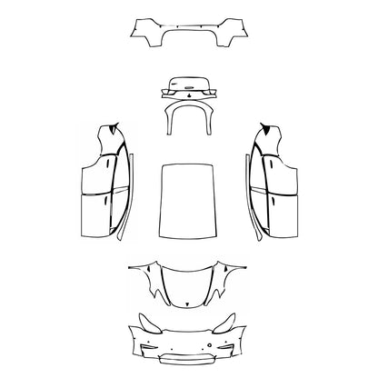 Pre-Cut PPF Tesla Model Y Base 2021 - PPF-Kits
