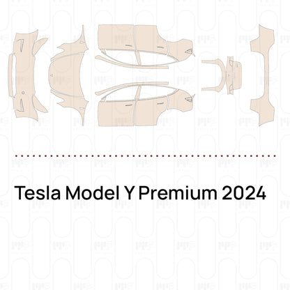 Voorgesneden PPF Tesla Model Y Premium 2024
