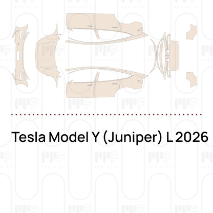 Voorgesneden PPF Tesla Model Y (Juniper) L 2026