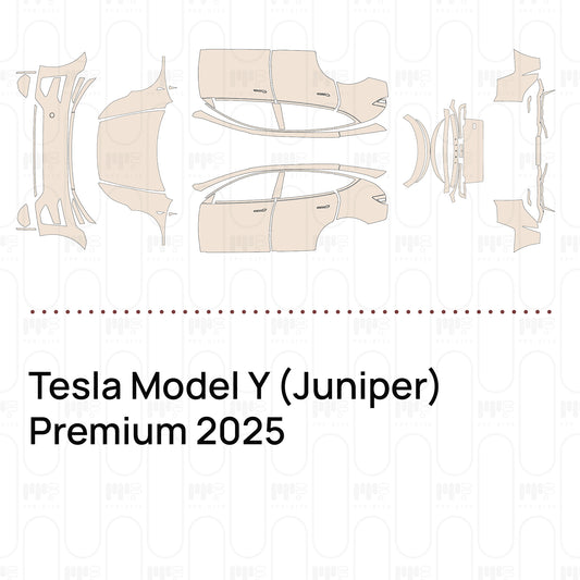 Voorgesneden PPF Tesla Model Y (Juniper) Premium 2025