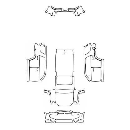 Pre-Cut PPF Toyota 4 Runner Limited 2015 - PPF-Kits