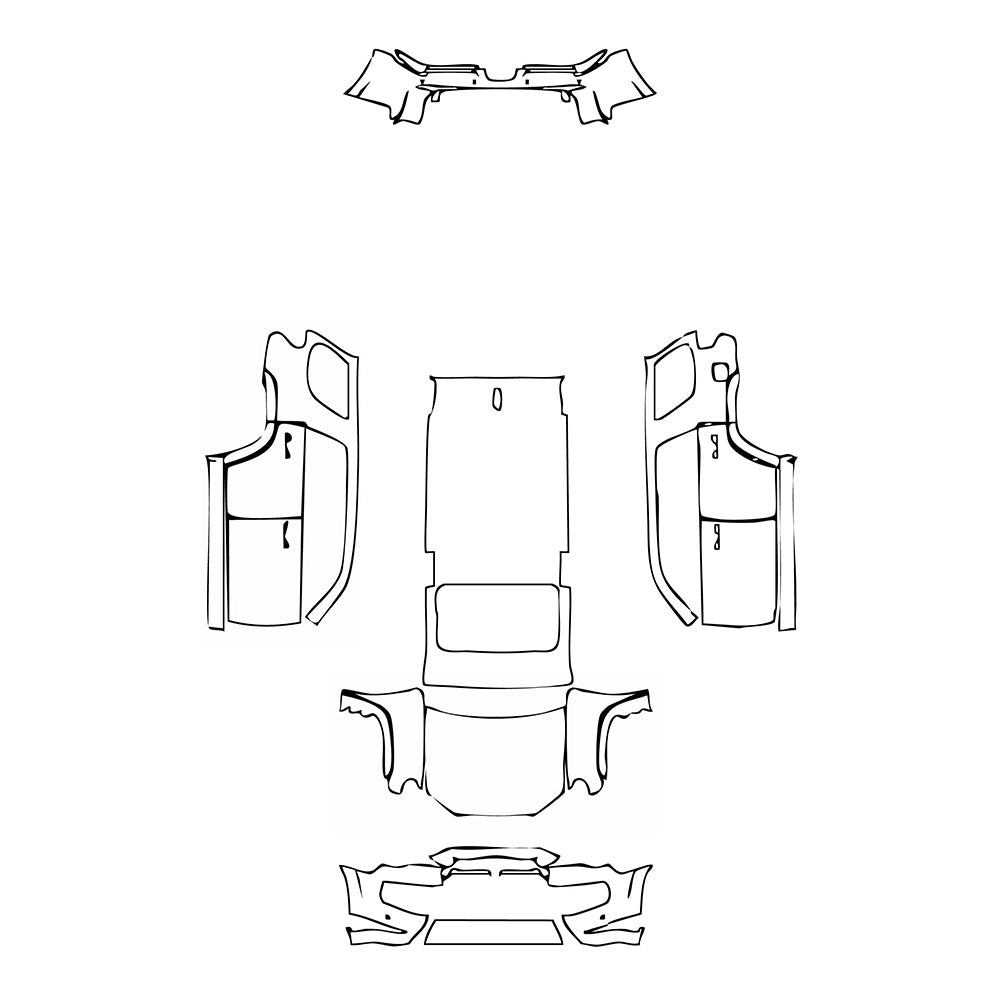 Pre-Cut PPF Toyota 4 Runner Limited 2019 - PPF-Kits