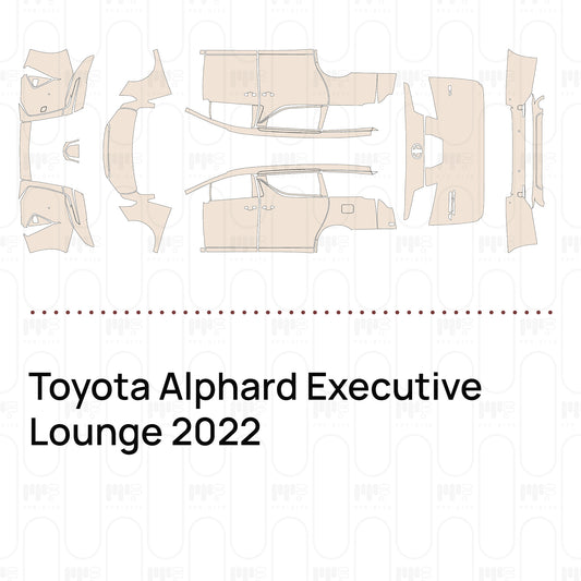 Voorgesneden PPF Toyota Alphard Executive Lounge 2022