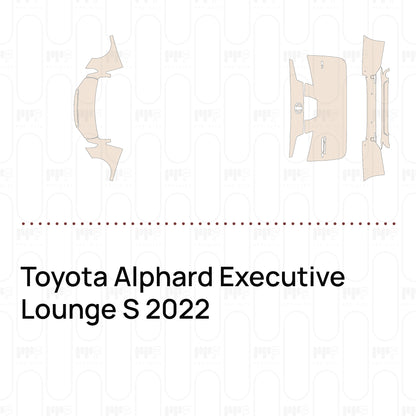 Voorgesneden PPF Toyota Alphard Executive Lounge S 2022