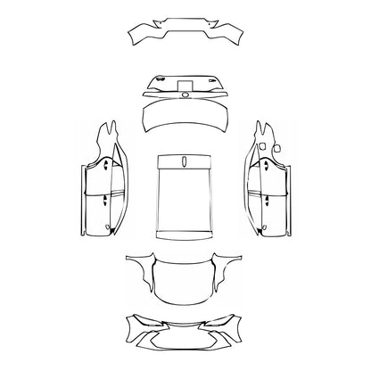 Pre-Cut PPF Toyota Avalon Sport 2022 - PPF-Kits