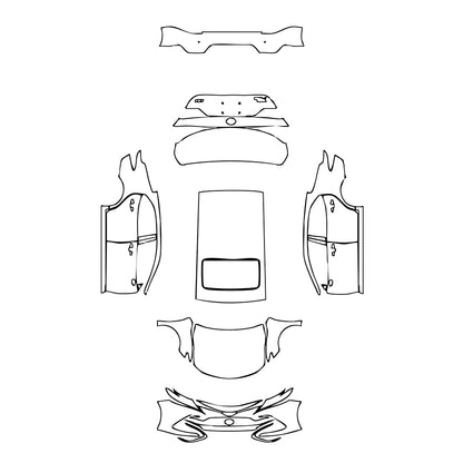 Pre-Cut PPF Toyota Camry (CN) Luxury 2023 - PPF-Kits