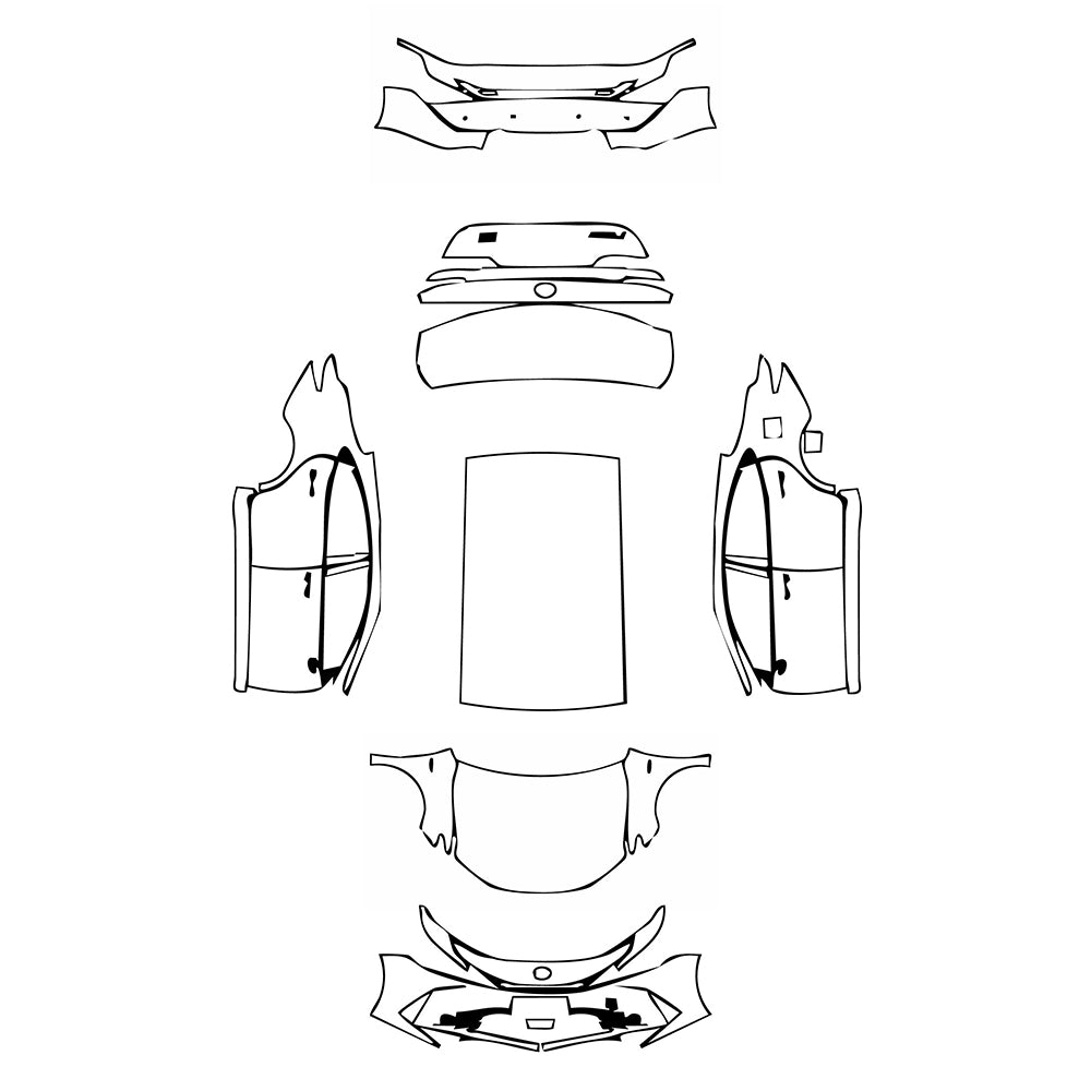 Pre-Cut PPF Toyota Camry (CN) Luxury 2024 - PPF-Kits