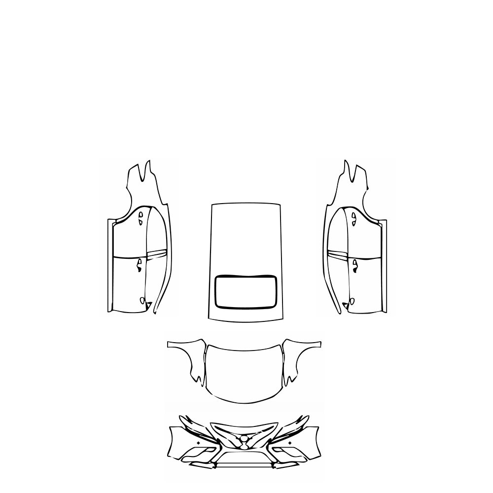 Pre-Cut PPF Toyota Camry (CN) Sport 2018 - PPF-Kits