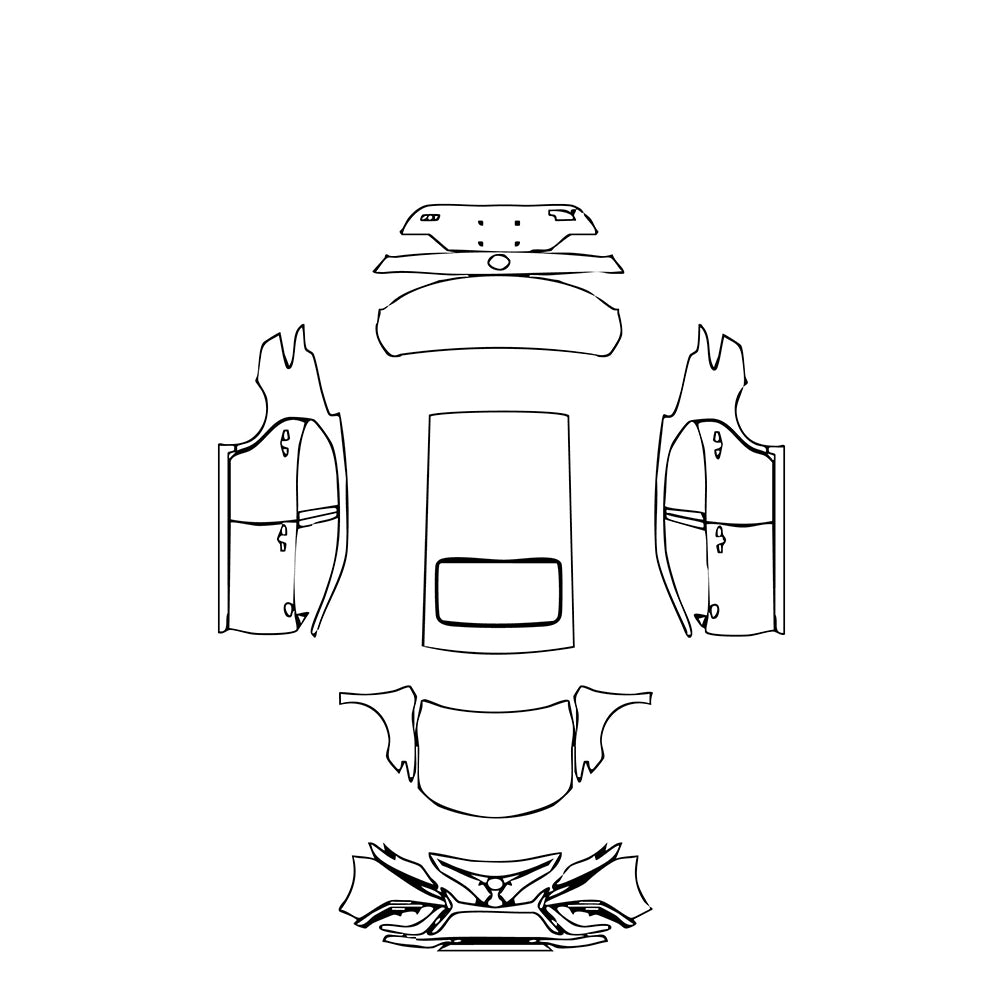 Pre-Cut PPF Toyota Camry (CN) Sport 2022 - PPF-Kits