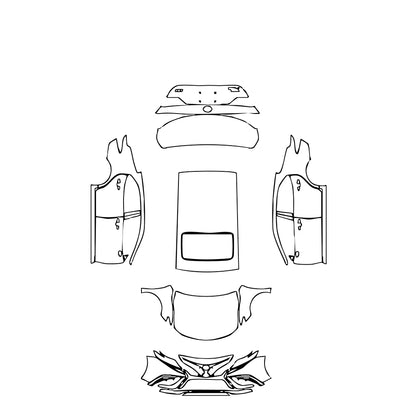 Pre-Cut PPF Toyota Camry (CN) Sport 2023 - PPF-Kits