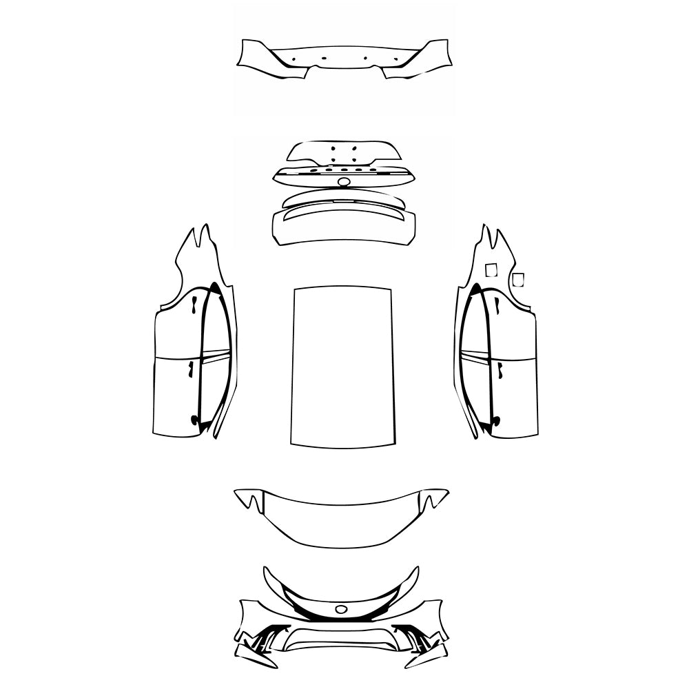 Pre-Cut PPF Toyota Camry (US) SE 2024 - PPF-Kits