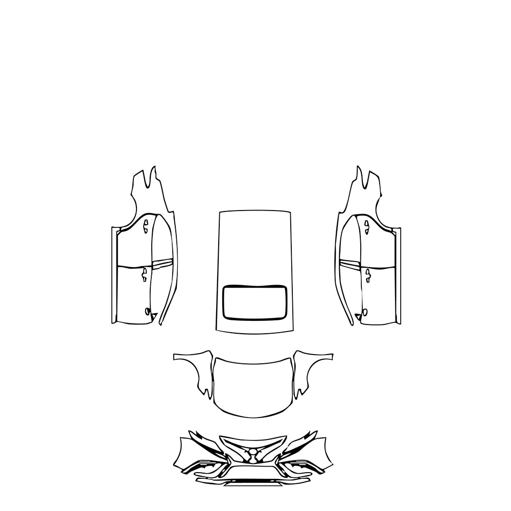 Pre-Cut PPF Toyota Camry (US) XSE 2021 - PPF-Kits