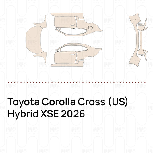 Voorgesneden PPF Toyota Corolla Cross (US) Hybrid XSE 2026