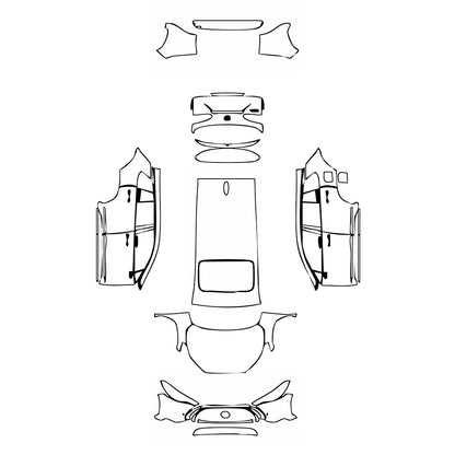 Pre-Cut PPF Toyota Corolla Cross (US) LE 2023 - PPF-Kits