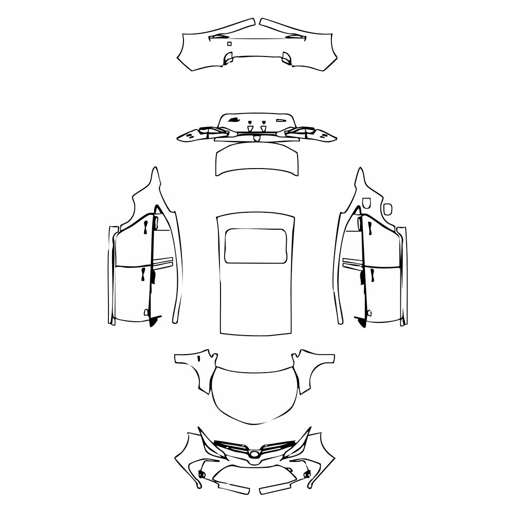 Pre-Cut PPF Toyota Corolla (CN) 2022 - PPF-Kits