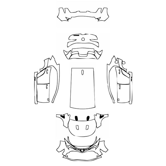 Pre-Cut PPF Toyota Corolla (US) Hatchback GR 2023 - PPF-Kits