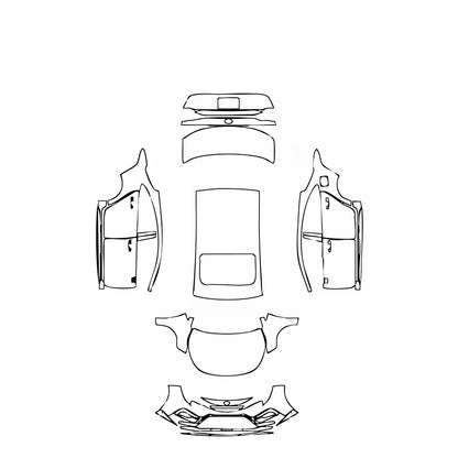 Pre-Cut PPF Toyota Corolla (US) Sedan Sport 2025 - PPF-Kits