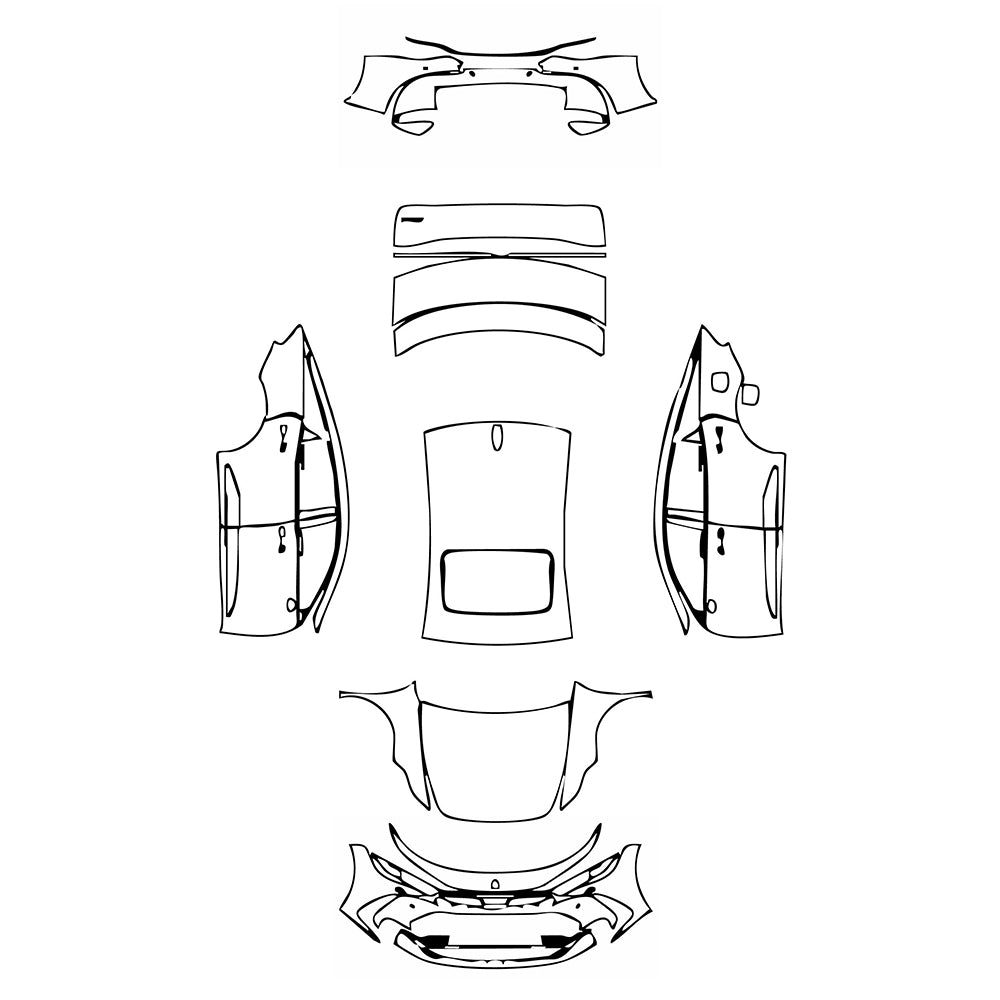 Pre-Cut PPF Toyota Crown 2023 - PPF-Kits