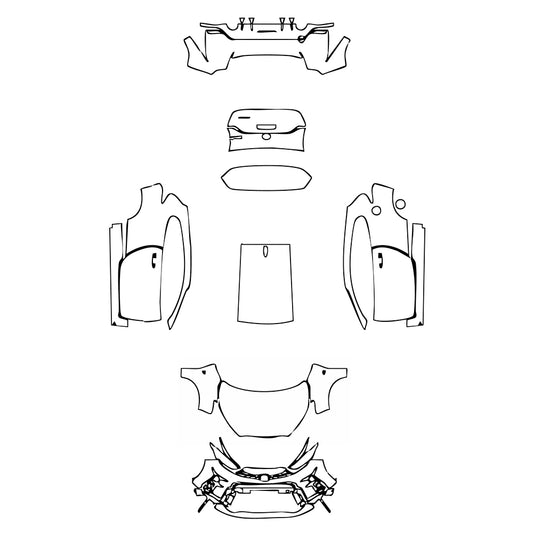 Pre-Cut PPF Toyota GR Yaris 2022 - PPF-Kits