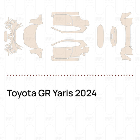 Voorgesneden PPF Toyota GR Yaris 2024