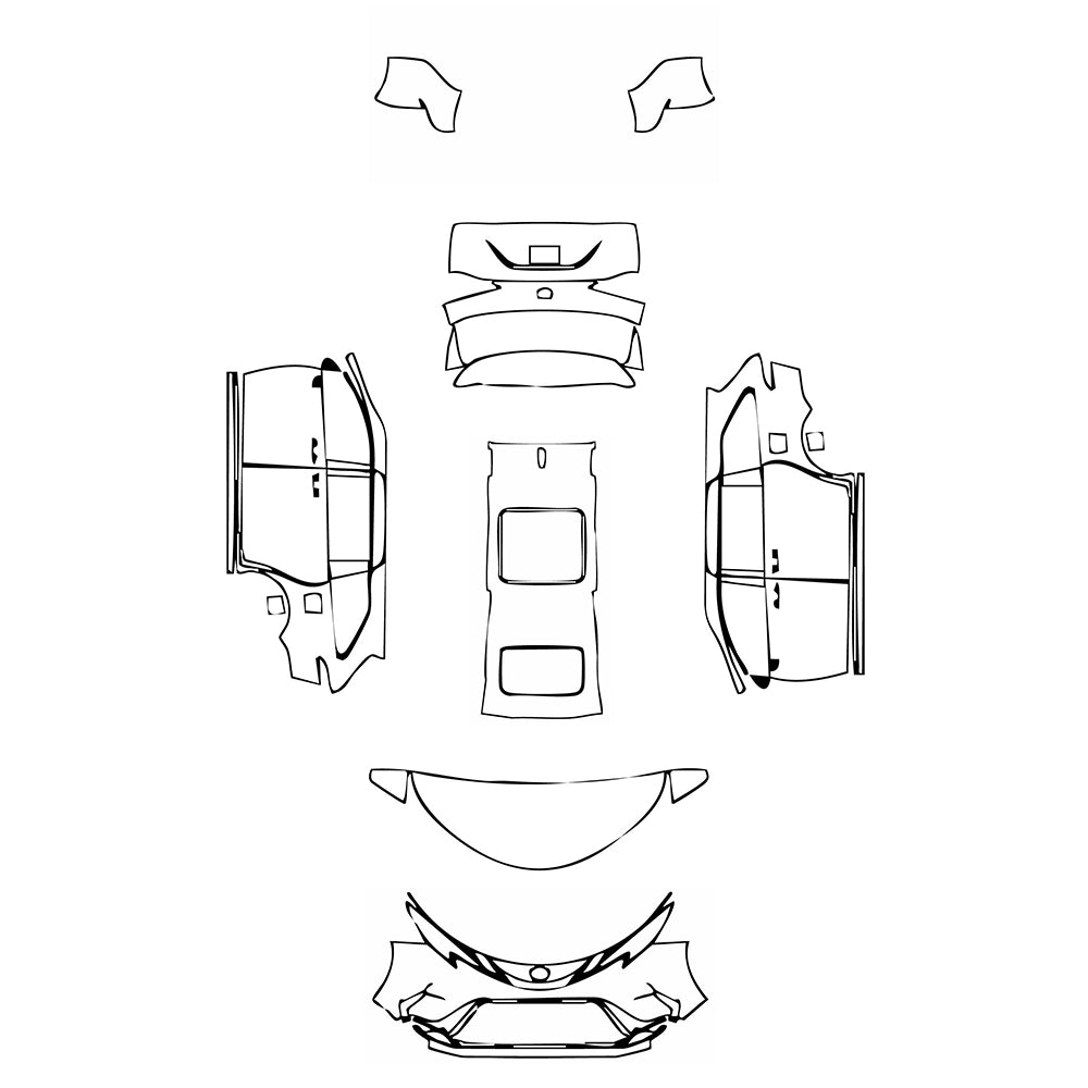 Pre-Cut PPF Toyota Granvia 2025 - PPF-Kits