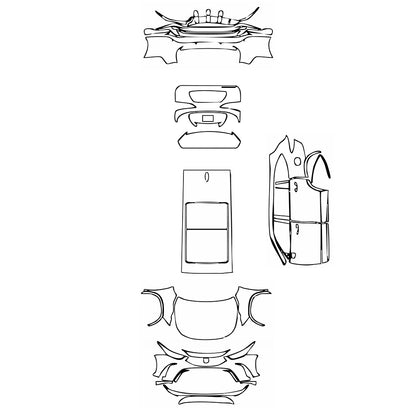 Pre-Cut PPF Toyota Highlander (US) XSE 2022 - PPF-Kits
