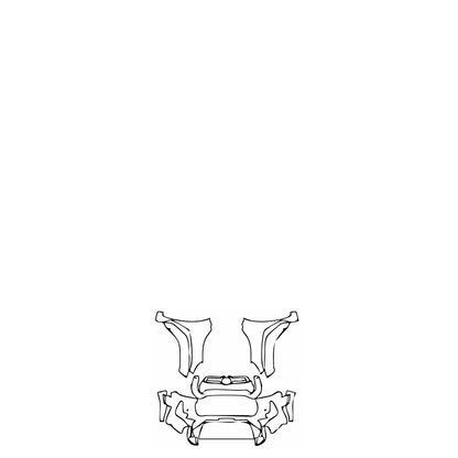 Pre-Cut PPF Toyota Hilux (BR) Double Cab SRX Plus 2022 - PPF-Kits