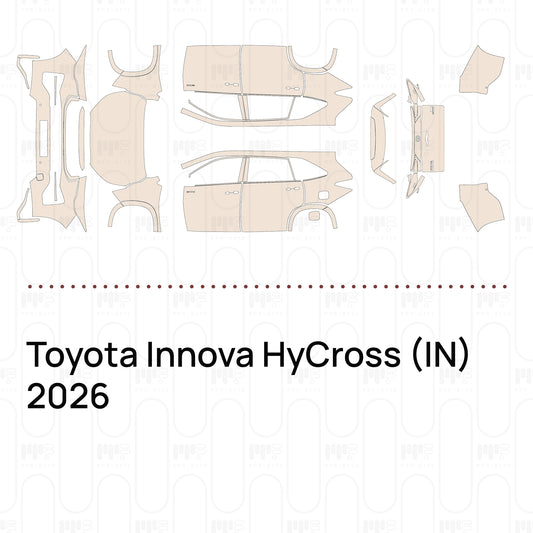 Voorgesneden PPF Toyota Innova HyCross (IN) 2026