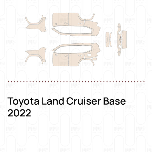 Voorgesneden PPF Toyota Land Cruiser Base 2022