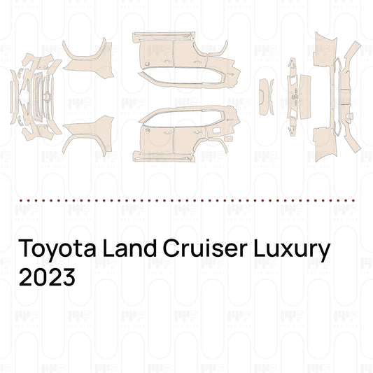 Voorgesneden PPF Toyota Land Cruiser Luxury 2023