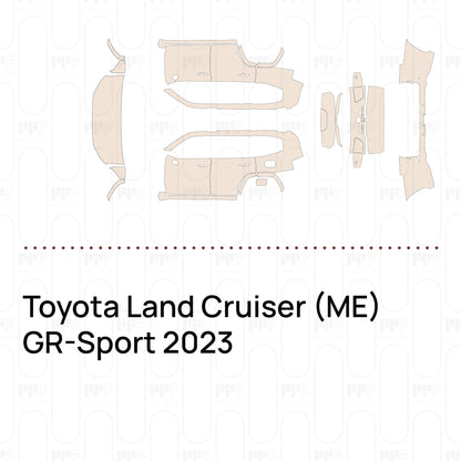 Voorgesneden PPF Toyota Land Cruiser (ME) GR-Sport 2023