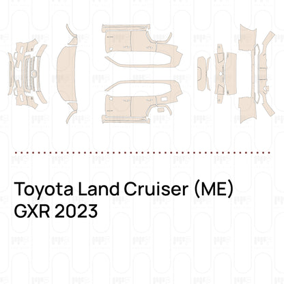 Voorgesneden PPF Toyota Land Cruiser (ME) GXR 2023
