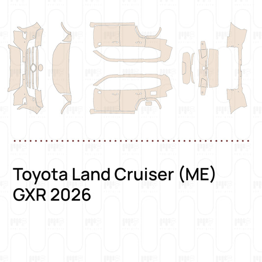 Voorgesneden PPF Toyota Land Cruiser (ME) GXR 2026