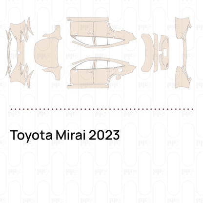 Voorgesneden PPF Toyota Mirai 2023