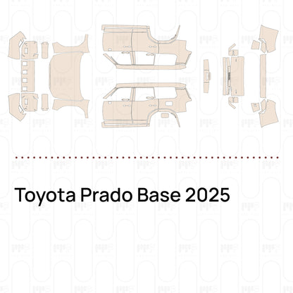 Voorgesneden PPF Toyota Prado Base 2025
