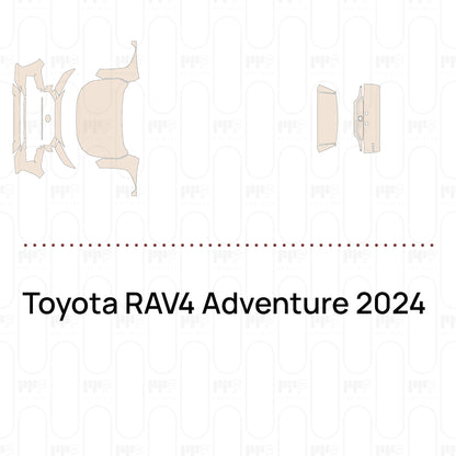Voorgesneden PPF Toyota RAV4 Adventure 2024