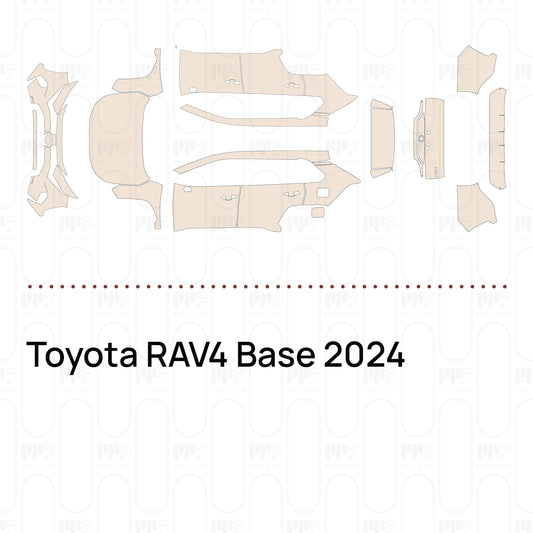 Voorgesneden PPF Toyota RAV4 Base 2024
