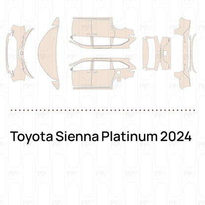 Voorgesneden PPF Toyota Sienna Platinum 2024