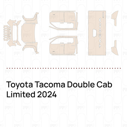 Voorgesneden PPF Toyota Tacoma Double Cab Limited 2024