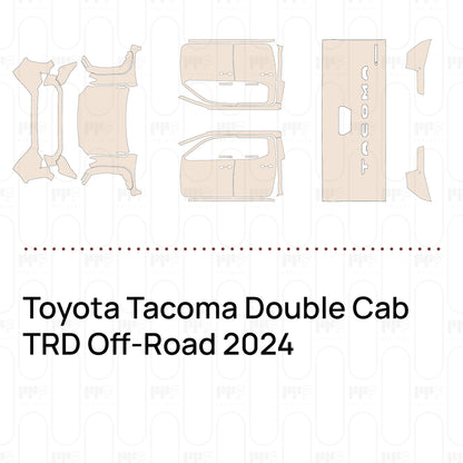 Voorgesneden PPF Toyota Tacoma Double Cab TRD Off-Road 2024