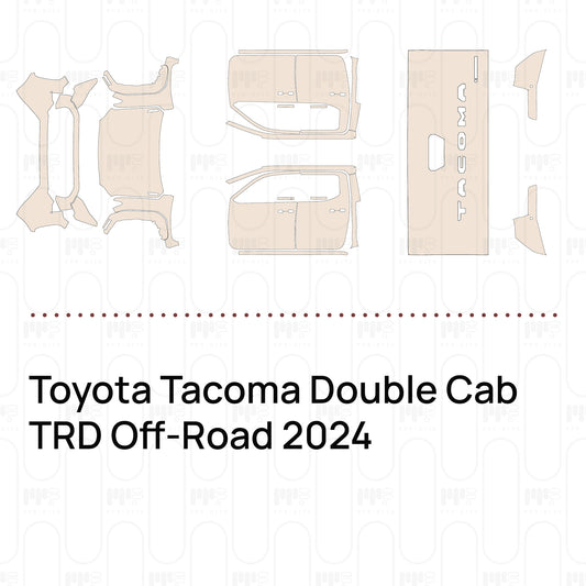 Voorgesneden PPF Toyota Tacoma Double Cab TRD Off-Road 2024