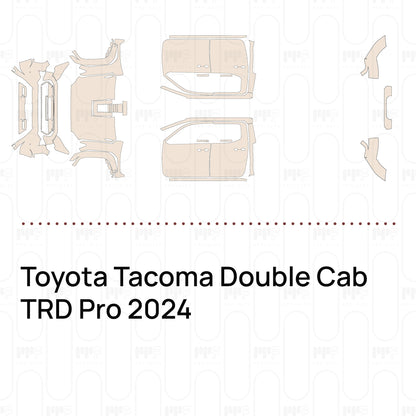 Voorgesneden PPF Toyota Tacoma Double Cab TRD Pro 2024